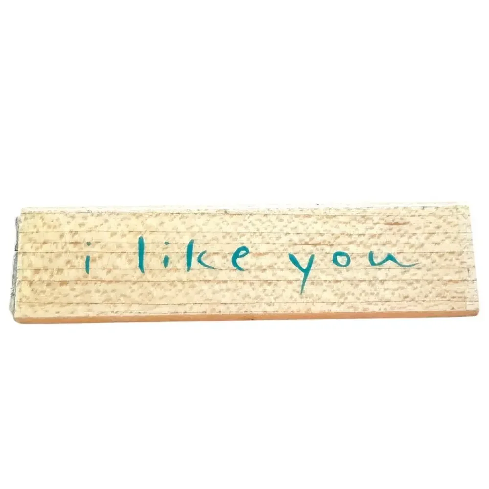 Hero Arts Vintage I Like You C3768 Mounted Rubber Stamp